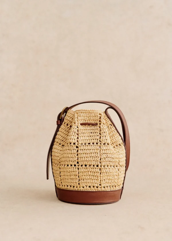Bourse Mini Farrow Raphia