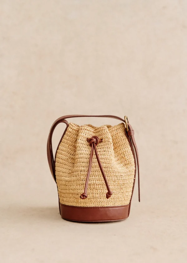 Bourse Mini Farrow Raphia